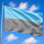 Flagge Autosexuell – Prideflag Hellblau Grau 90x150cm