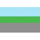Flagge Autoromantisch – Prideflag Hellblau...