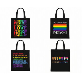 Pride Taschen & Statement-Beutel – Polyester 34 x 40cm Varianten