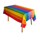 Regenbogen Tischdecke 137 x 274 cm aus PVC für...