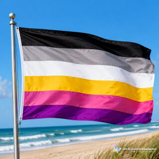Universal Asexuality Flagge 90×150 cm Uni Ace Pride Flag
