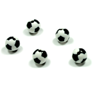Fussball-Perle 8mm Sport für Ketten