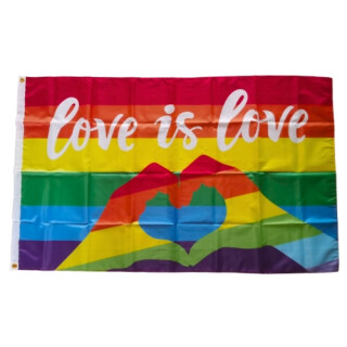 Love is Love + Herz-Hände